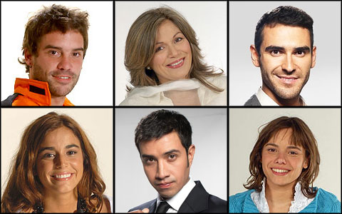 2009-11-22_extvn Solange Lackington Diego Muñoz Pablo Cerda Ignacia Baeza Héctor Morales María Gracia Omegna Canal 13 Martín Rivas TVN