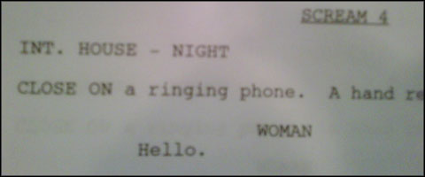 Scream 4 Kevin Williamson