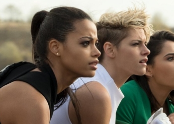 Ella Balinska, Kristen Stewart and Naomi Scott star in Charlie's Angels.