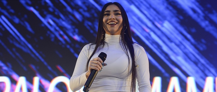 Paloma Mami se presenta en el escenario Lotus durante la realizacin del Festival Lollapalooza Chile 2019 en Santiago, Chile, Marzo 30, 2019.  Matias Delacroix / LollapaloozaCL  Paloma Mami performs during the second day of Lollapalooza Chile 2019 at Parque O'Higgins in Santiago, Chile, March 30, 2019.  Matias Delacroix / LollapaloozaCL