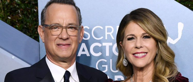Mandatory Credit: Photo by David Fisher/Shutterstock (10525963jj)Tom Hanks and Rita Wilson26th Annual Screen Actors Guild Awards, Arrivals, Shrine Auditorium, Los Angeles, USA - 19 Jan 2020
