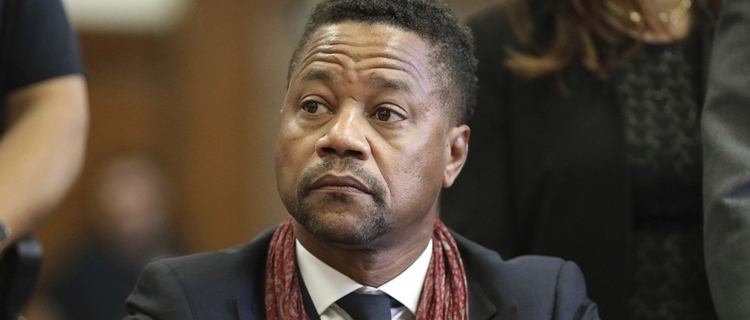 Actor Cuba Gooding Jr. appears in court Wednesday, Jan. 22, 2020, in New York. A New York City judge ruled that two additional women accusing Gooding of sexual misconduct will be allowed to testify at the "Jerry Maguire" actor's trial on charges he groped women at Manhattan bars in 2018 and 2019. (Alec Tabak/The Daily News via AP, Pool)