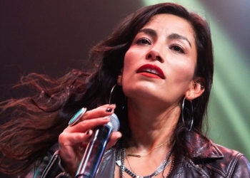 Ana Tijoux se presenta en el escenario Aldea Verde durante la realización del Festival Lollapalooza Chile 2019 en Santiago, Chile, Marzo 31, 2019.  Ramon Eme Gomez /LollapaloozaCL  Ana Tijoux performs during the third day of Lollapalooza Chile 2019 at Parque O'Higgins in Santiago, Chile, March 31, 2019.  Ramon Eme Gomez /LollapaloozaCL