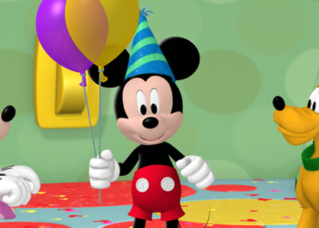 MICKEY MOUSE CLUBHOUSE - "Mickey's Happy Mousekeday" - It's Mickey's birthday, and for his birthday present, the Clubhouse gang has organized fun activities for the big Mousekeday. This episode of "Mickey Mouse Clubhouse" airs Tuesday, November 18 (9:00 AM - 9:30 AM ET/PT) on Disney Junior. (Disney Junior)MINNIE MOUSE, MICKEY MOUSE, PLUTO