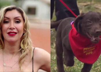 Angélica Sepúlveda con Canelo