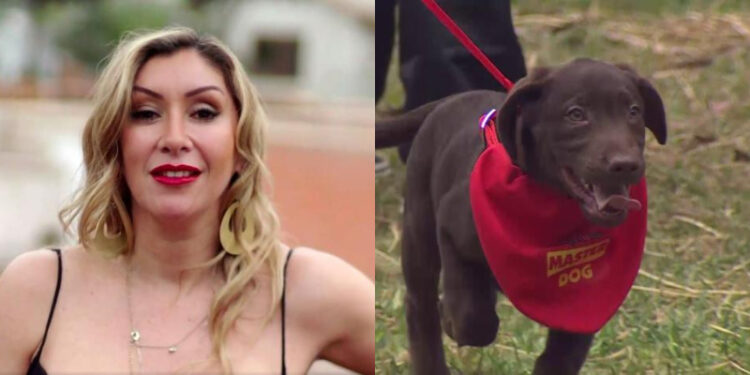 Angélica Sepúlveda con Canelo