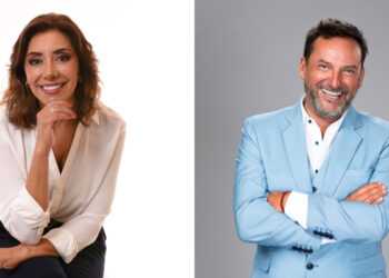 Animadores de las exitosas tardes de TVN, Carmen Gloria y Daniel Fuenzalida