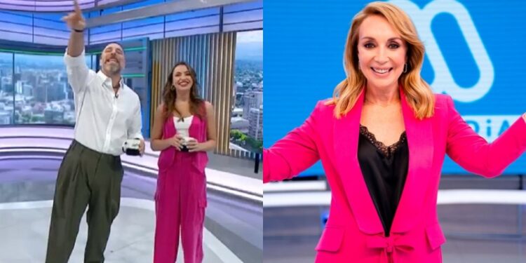 Karen Doggenweiler y animadora de Mucho Gusto
