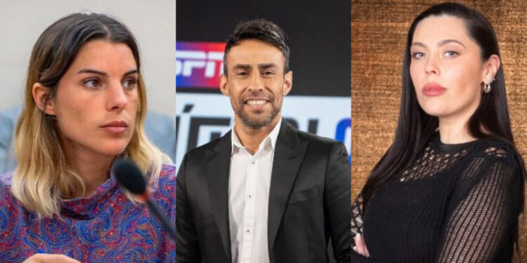 Collage con Maite Orsini, Daniela Aránguiz y Mago Valdivia