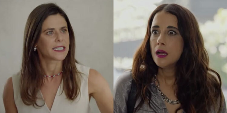 Paula y Romina en "Como La Vida Misma"