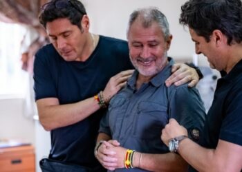 Pancho Saavedra, Toni Espadas y Jorge Zabaleta
