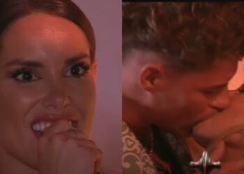 Beso de Raimundo a Oriana en "¿Ganar o Servir?"