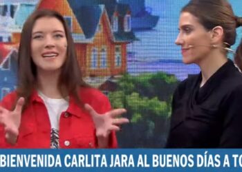 Carla Jara en Buenos Días a Todos