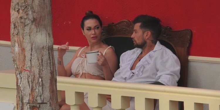 Daniela Colett y Luis Mateucci
