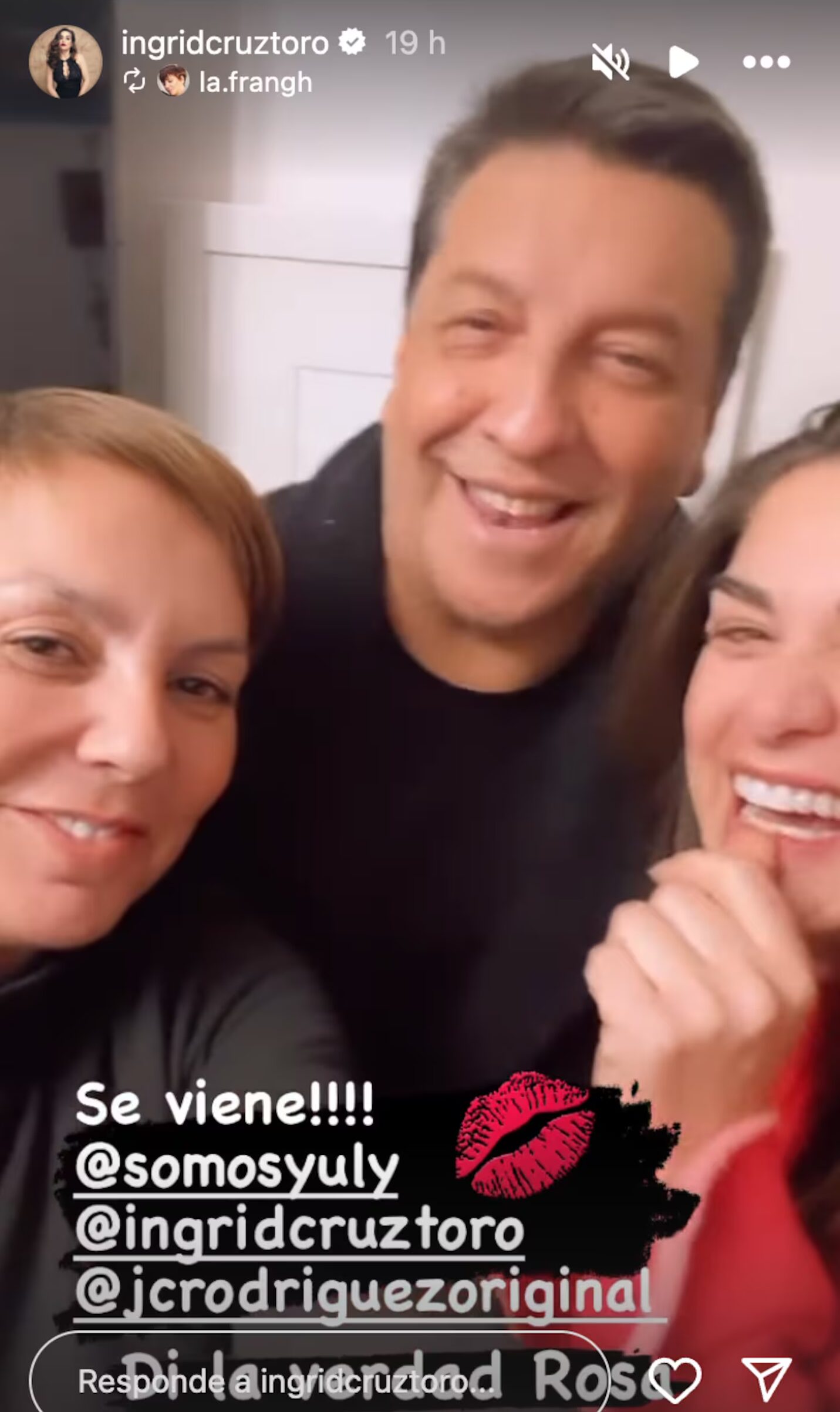 Ingrid Cruz y Fran García-Huidobro