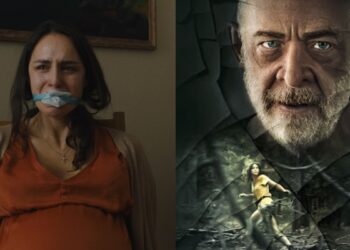 Fernanda Urrejola y J.K Simmons