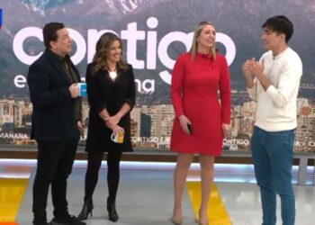 Roberto Cox y Allison Göhler se sonrojaron