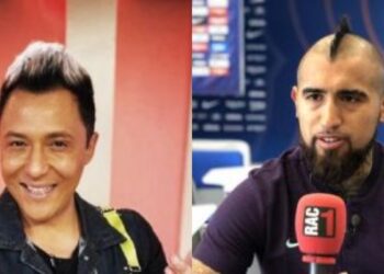 Sergio Rojas y Arturo Vidal