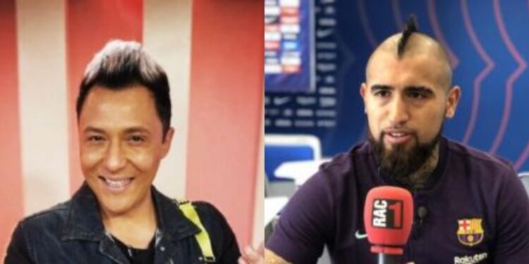 Sergio Rojas y Arturo Vidal