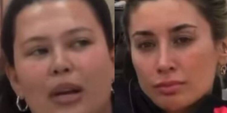 Michelle Carvalho y Camila Andrade tuvieron diferencias de opiniones en medio de su primer día de convivencia.