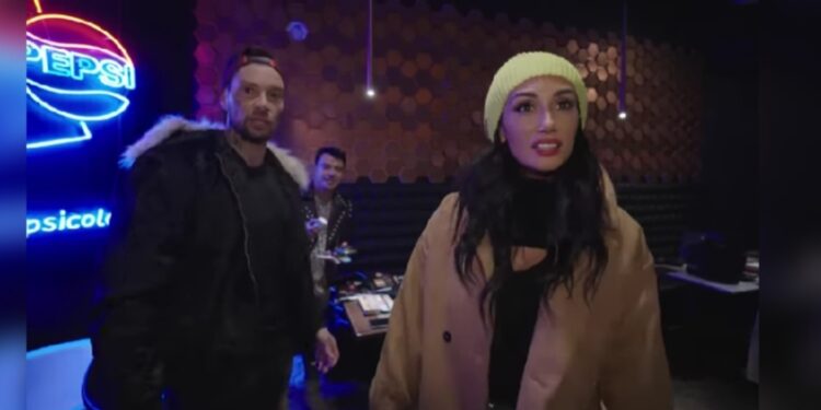 Pamela Díaz y Luis Mateucci