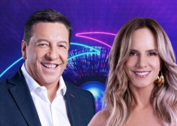 Julio César Rodríguez y Diana Bolocco trabajaron juntos en la primera temporada de "Gran Hermano Chile".