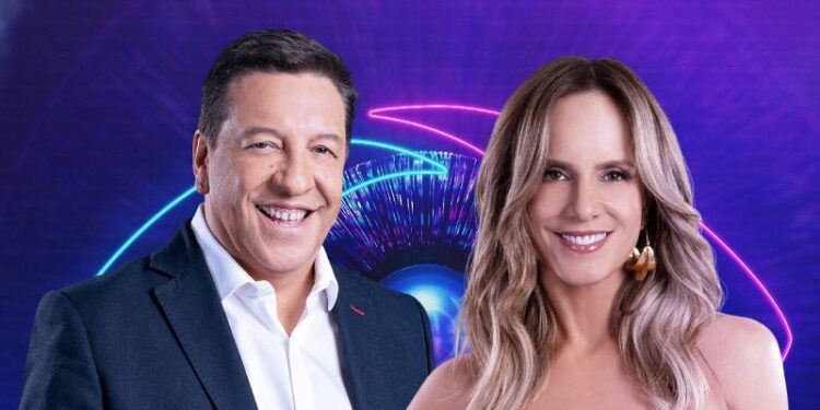 Julio César Rodríguez y Diana Bolocco trabajaron juntos en la primera temporada de "Gran Hermano Chile".