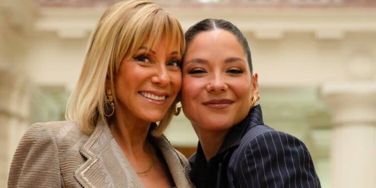 Raquel Argandoña y Kel Calderón se reencontraron.