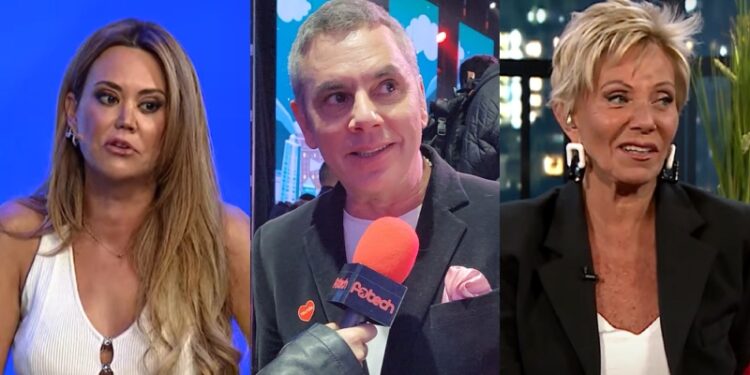 Daniella Campos apunta a José MIguel Viñuela