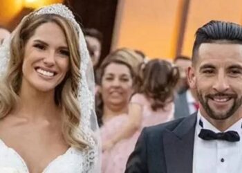 Gala Caldirola y Mauricio Isla están casados legalmente.
