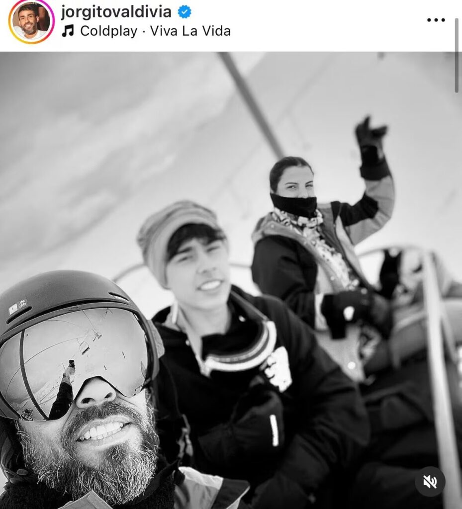 Hijo de Jorge Valdivia y Daniela Aránguiz