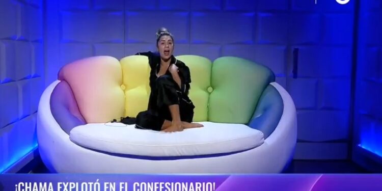 Día de furia de Chama en Gran Hermano