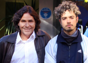 Rodrigo Walker y Juan Falcón Secretos de Familia
