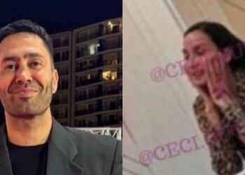 Luis Jiménez fue sorprendido con misteriosa mujer.