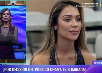 Chama eliminada de Gran Hermano