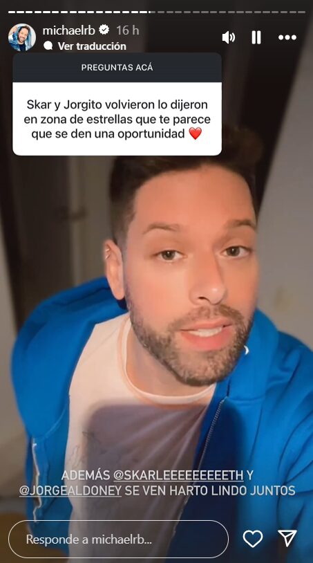 ¿Jorge y Skarleth volvieron?