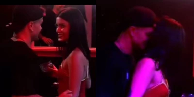 Cony Capelli y Miguel Martínez tuvieron una noche intensa.