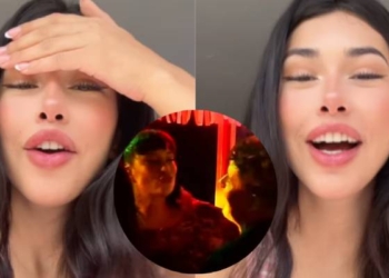 Eskarcita reaccionó a beso de Íñigo López