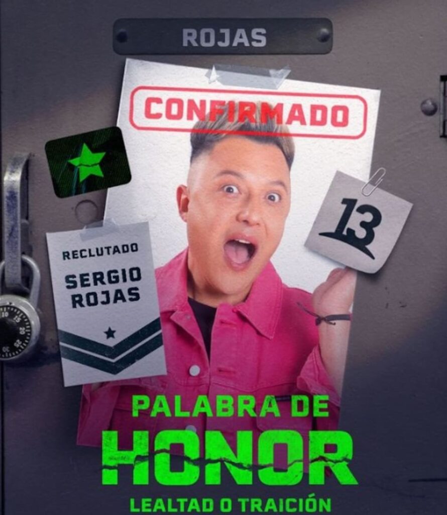 Sergio Rojas sufrió lesión en Palabra de Honor
