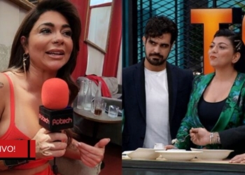 Antonella Ríos y el jurado de Top Chef VIP