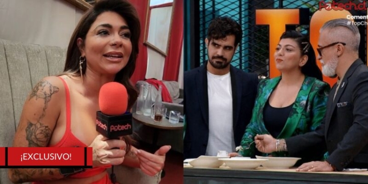 Antonella Ríos y el jurado de Top Chef VIP