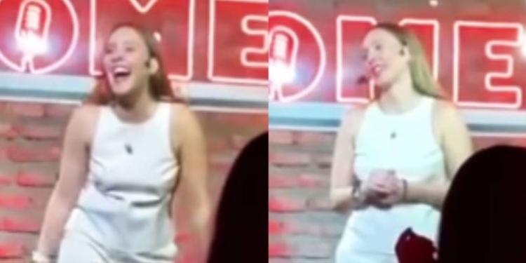 Maly Jorquiera reapareció públicamente en show de improvisación.