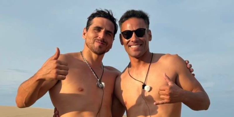 Pangal Andrade y Claudio Valdivia son amigos desde su paso por "Año cero".
