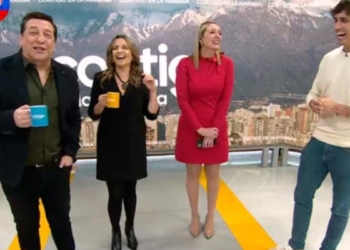 Allison Göhler y Roberto Cox en el matinal