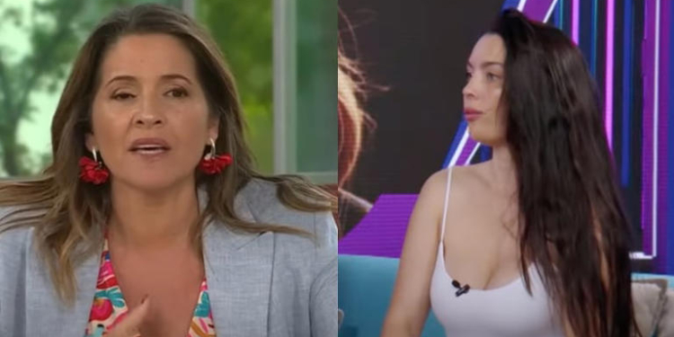 Daniela Aránguiz en picada contra Monserrat Álvarez