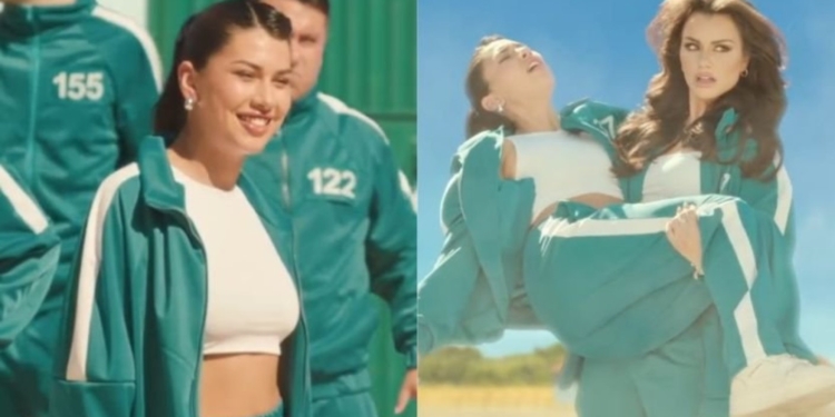 Emilia Dides y "Eskarcita" participaron en entretenido spot