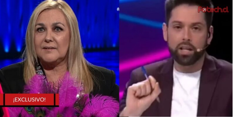 Pamela Jiles y Michael Roldán