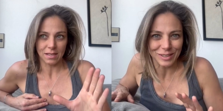 Mariana Derderián reapareció tras tragedia