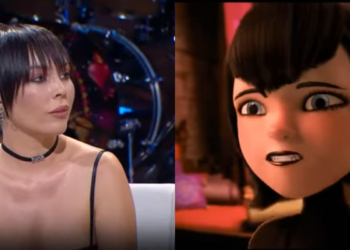 Daniela Aránguiz y su llamativo look