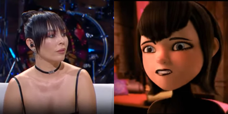 Daniela Aránguiz y su llamativo look